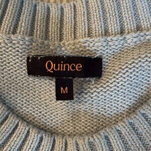 Quince Organic Cotton Boyfriend Sweater